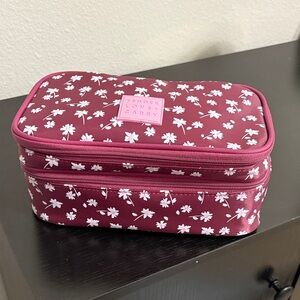 Floral Cosmetic Bag